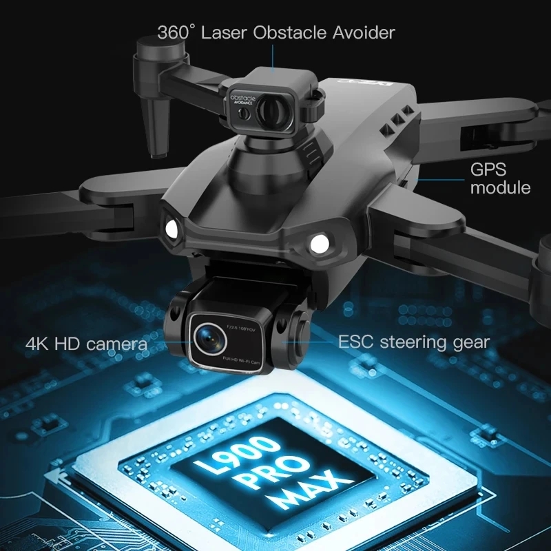 L900 Pro MAX GPS Drone 4K Prof - Drone Battery Case avaliação e preço